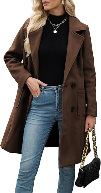 urban elegance double breasted coat urban elegance double breasted coat